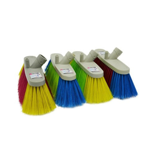 Cleaning Brush Head Plastic Assorted Colours ZP195 (Parcel rate)