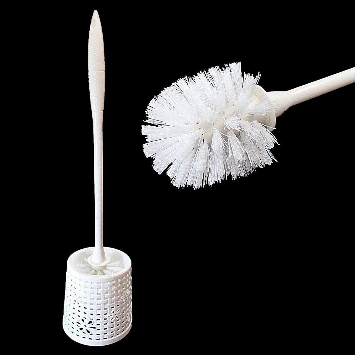 Plastic Toilet Brush Holder Ideal For Bathroom Use Assorted Colours 4294 (Parcel Rate)
