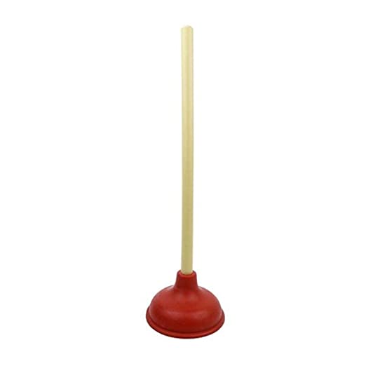 NEW Plunger For Sinks Toilets/Unblocking Drains 14cm Diameter 40cm Home Diy 25755 (Parcel Rate)