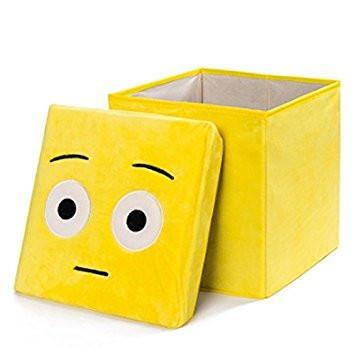 Emoji Box Seat Storage Square Home4655 (Parcel Rate)
