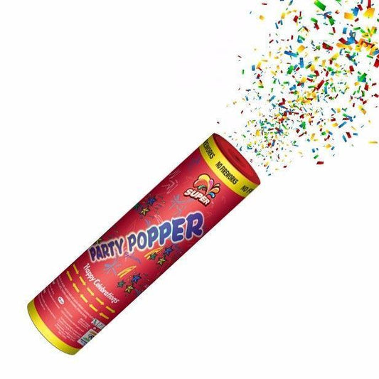 Happy Birthday Celebration Party Popper 28cm Party Popper   3559 (Parcel Rate)
