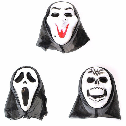 Assorted Scream Halloween Special Masks Fancy Dress Mask 4131 (Parcel Rate)