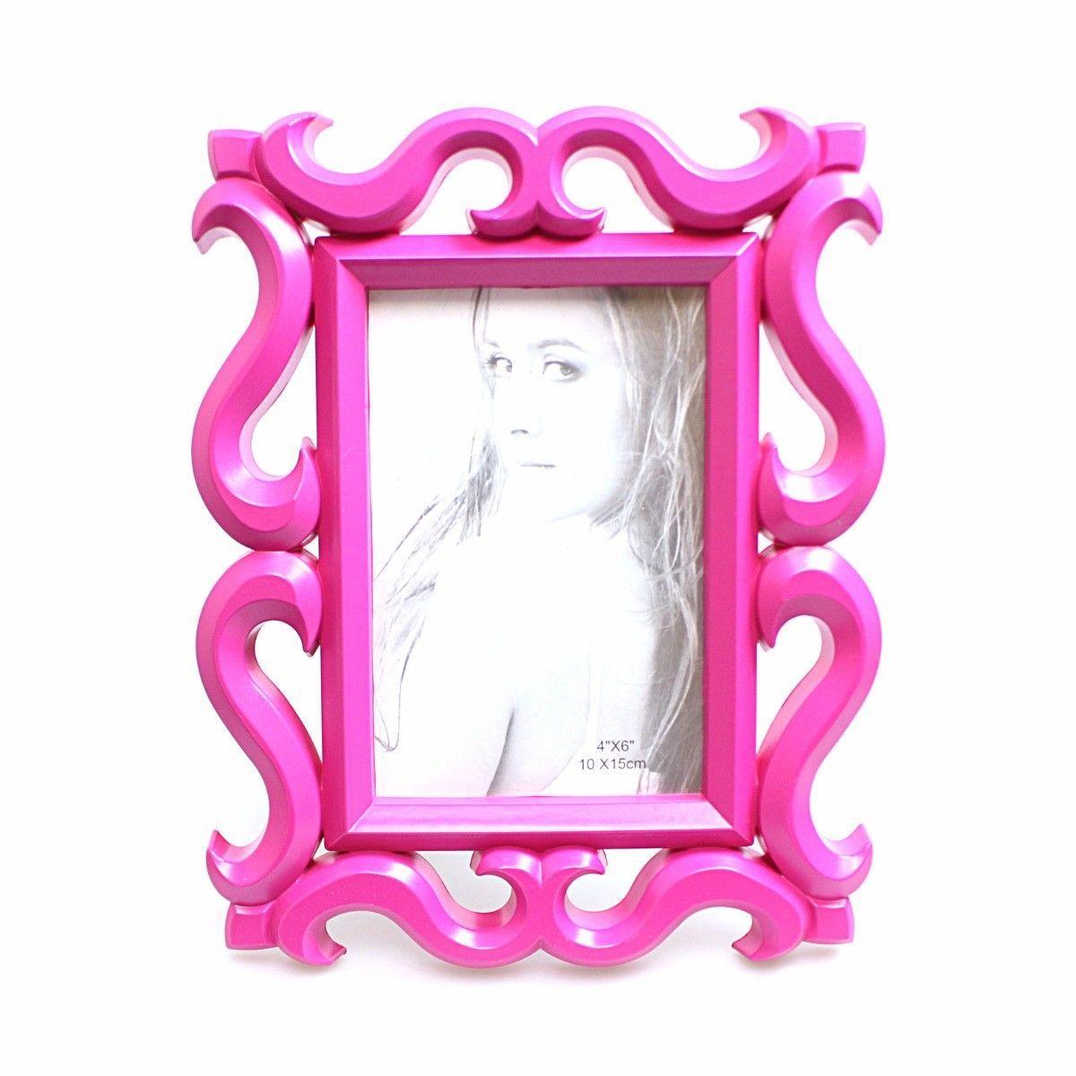 Picture Photo Frame  4'' x 6'' Ideal For Portraits Assorted Colours 3133 (Parcel Rate)
