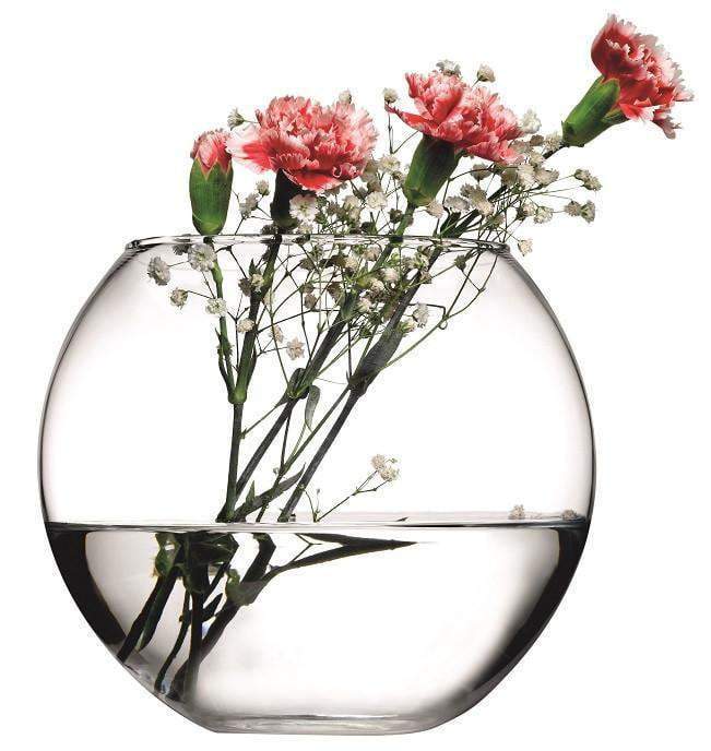 PB Botanica Floral Vase Round Clear Glass 16 x 12.5 cm 45068 (Parcel Rate)