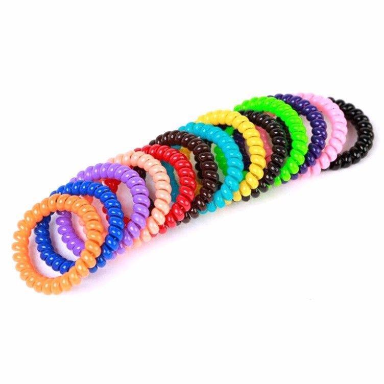 Childrens Shiny Plastic Pearl Effect Headband/Hairband In Assorted Colours (Large Letter)