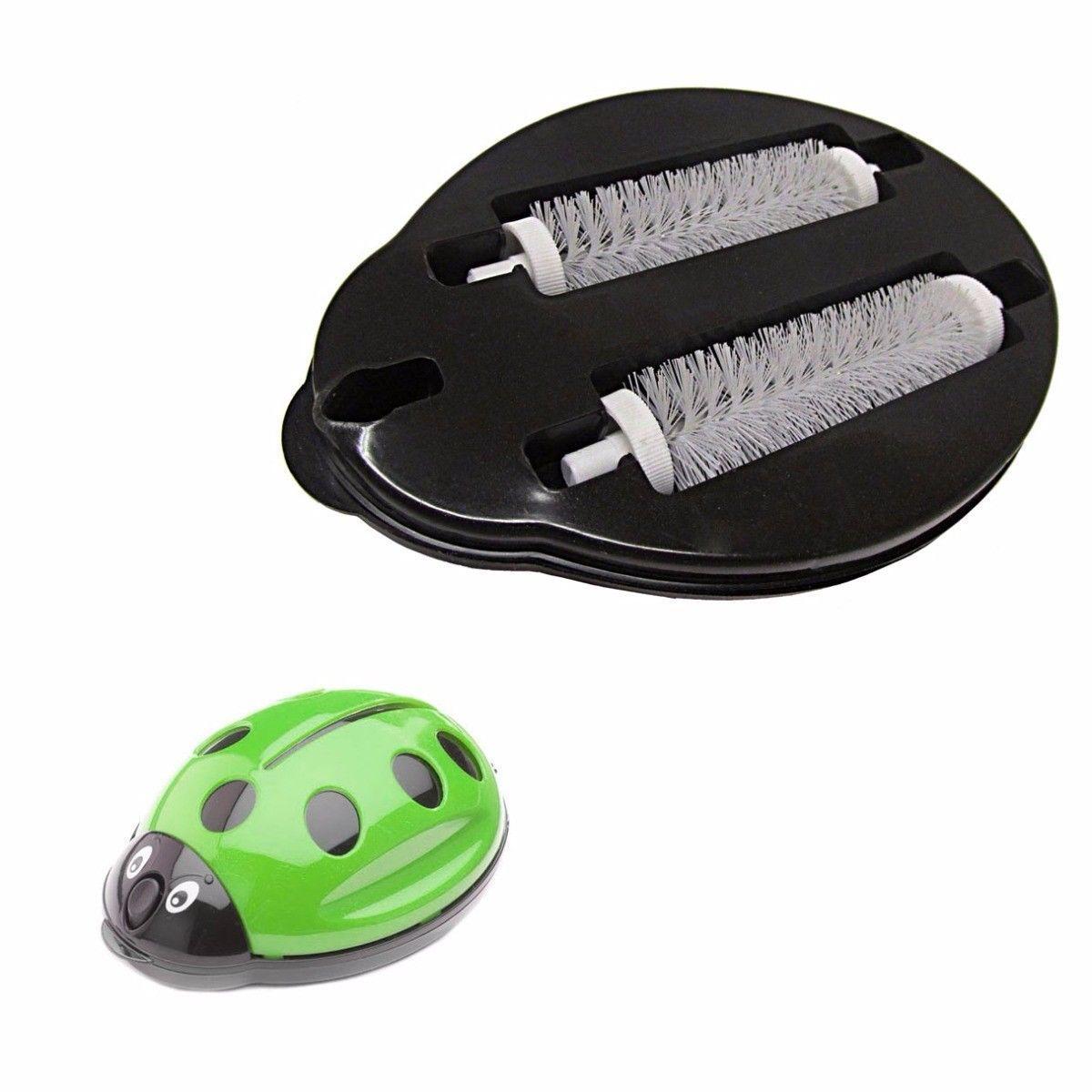 Plastic Lady Bird 2 Brush Cleaner Ideal For Cleaning 20cm x 16cm Home 2755 (Parcel Rate)
