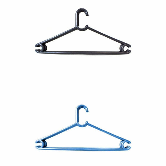 Plastic Universal Hangers Storage Solution Hangers 37cm x 10cm (Parcel Rate)
