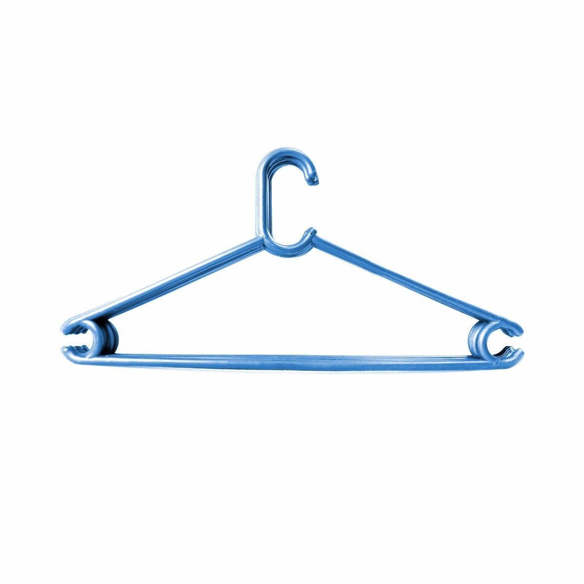 Plastic Universal Hangers Storage Solution Hangers 37cm x 10cm (Parcel Rate)