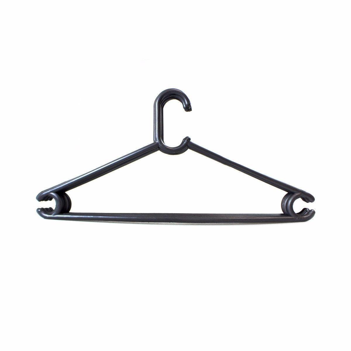 Plastic Universal Hangers Storage Solution Hangers 37cm x 10cm (Parcel Rate)