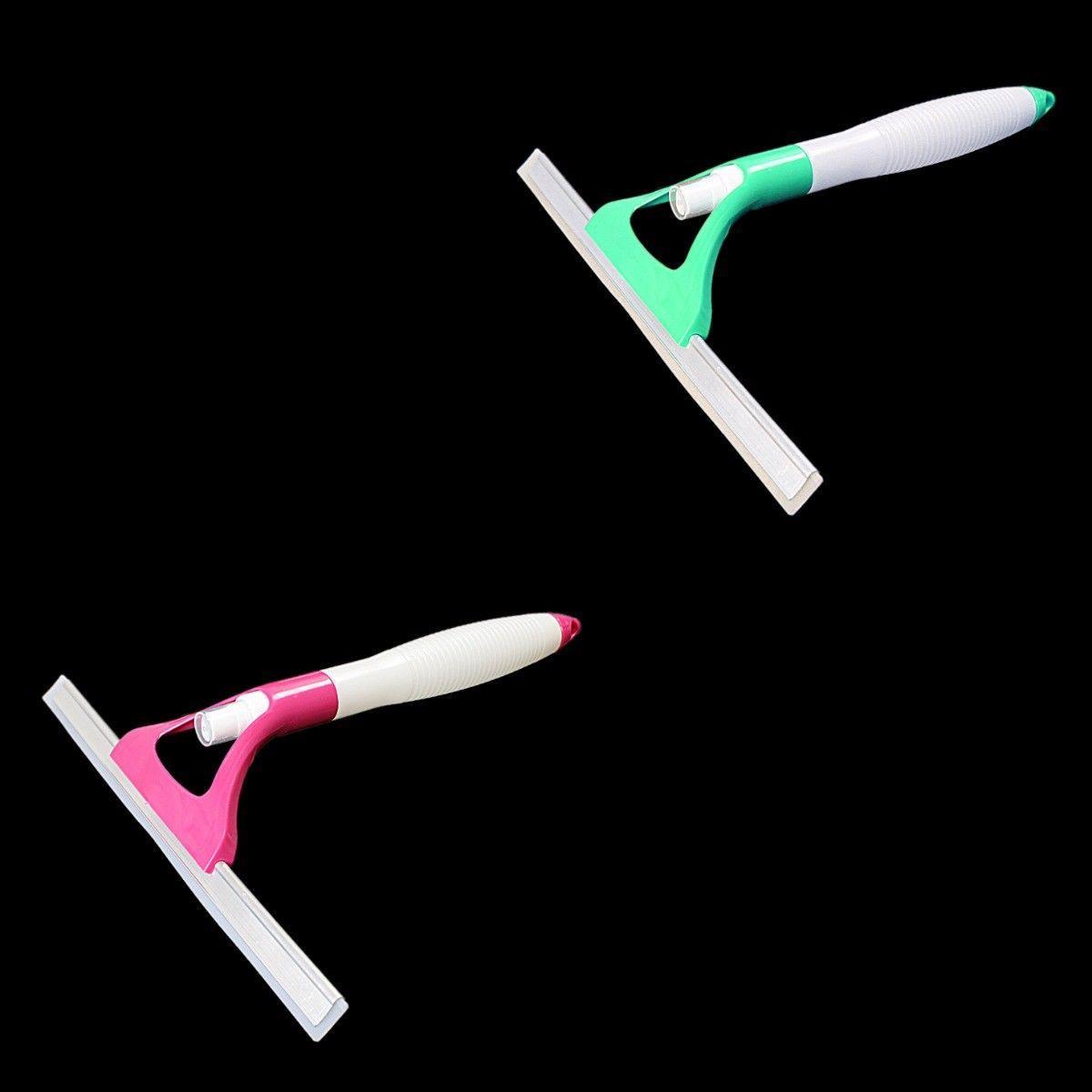 Plastic High Quality Window Wiper With Water Spray Attached  3669 (Parcel Rate)