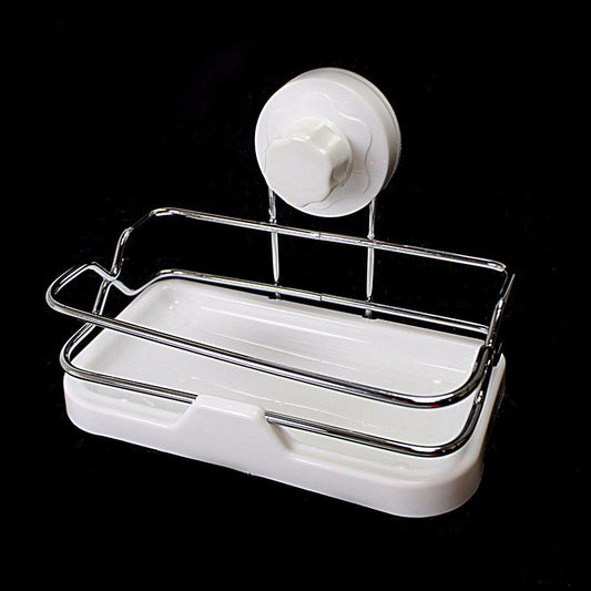 Plastic Cupula Storage Basket With Tray For Kitchen And Bathroom Use Max Load 5kg 14071 (Parcel Rate)