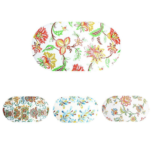 Plastic Non Stick Bathroom Mat In Assorted Designs 69cm x 38cm   2604 (Parcel Rate)