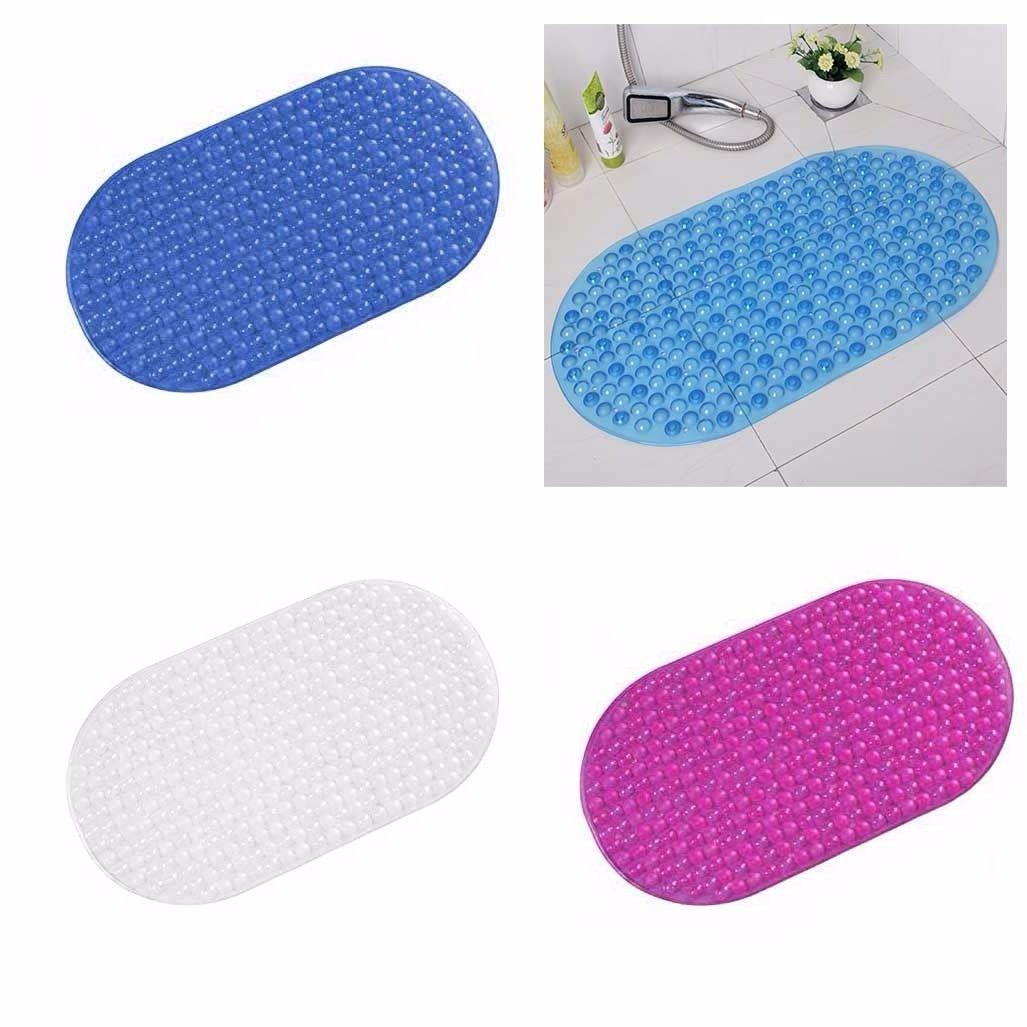 Plastic Padded Protection Bath Mat In Assorted Colours 60cm x 35cm  4151 (Parcel Rate)
