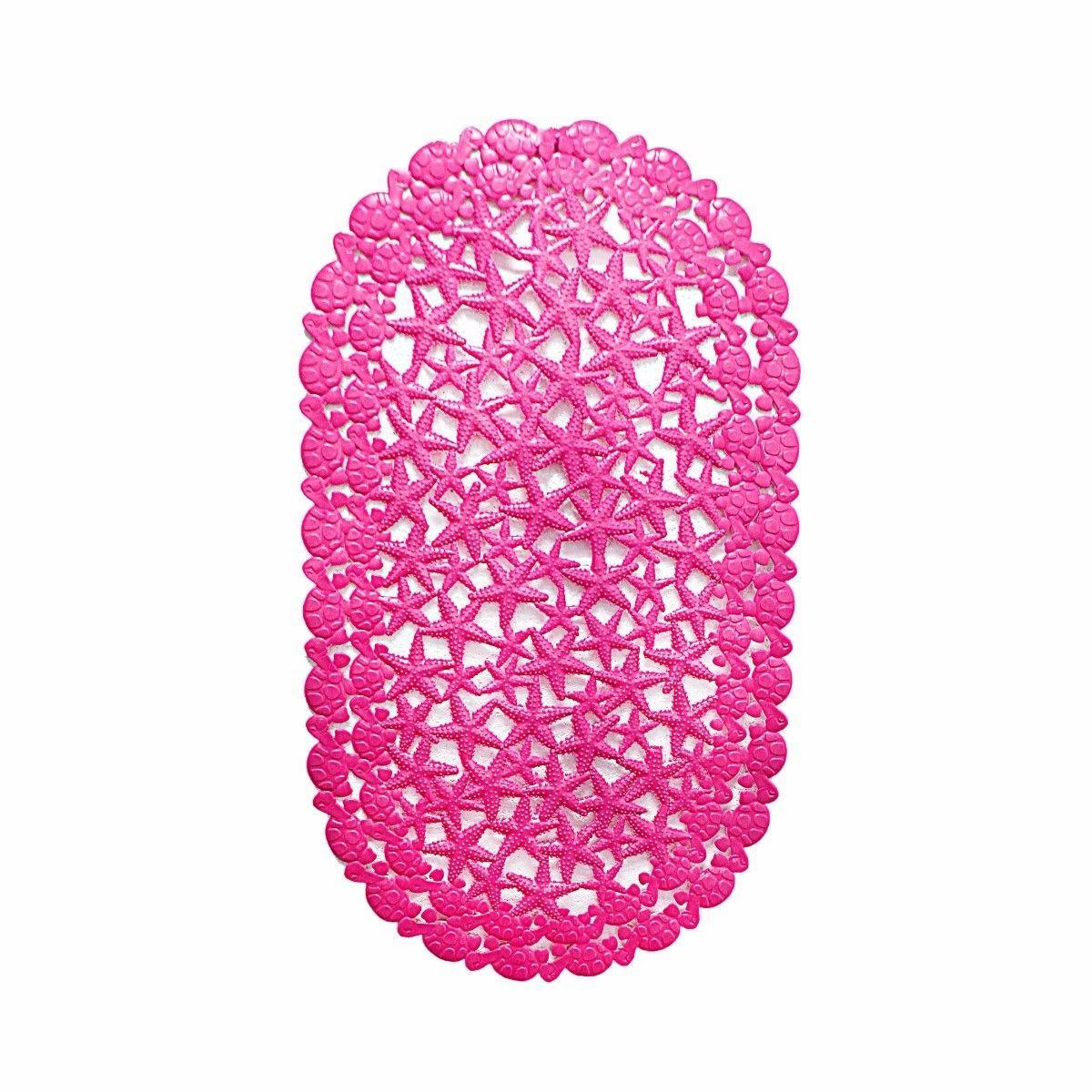 Plastic Padded Protection Bath Mat In Assorted Colours 68cm x 38cm   3152 (Parcel Rate)