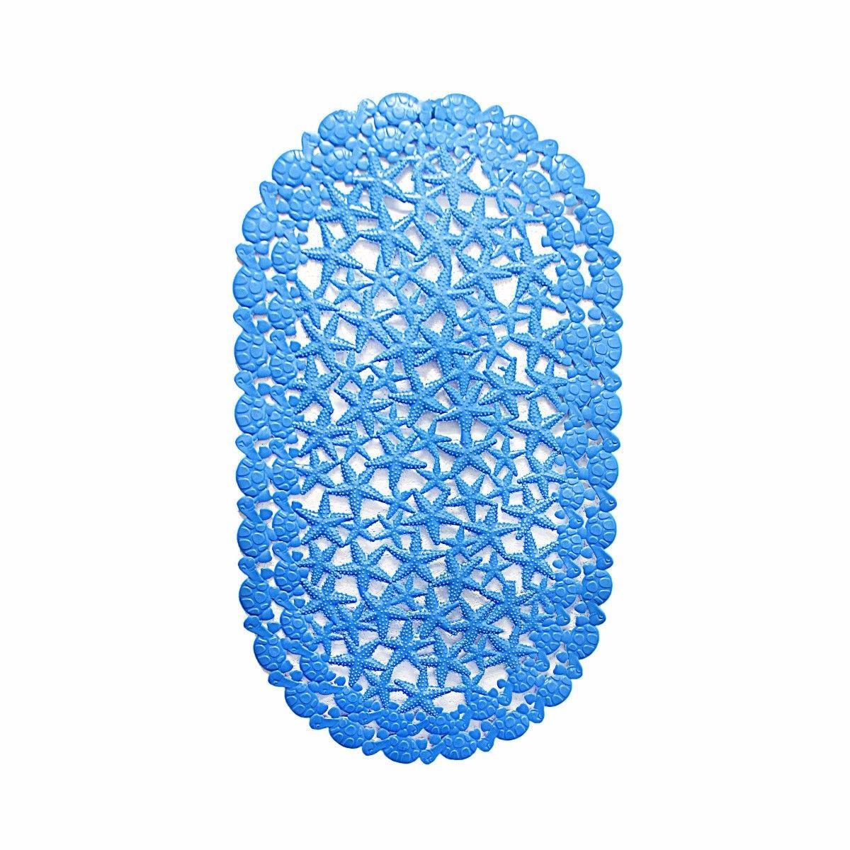 Plastic Padded Protection Bath Mat In Assorted Colours 68cm x 38cm   3152 (Parcel Rate)