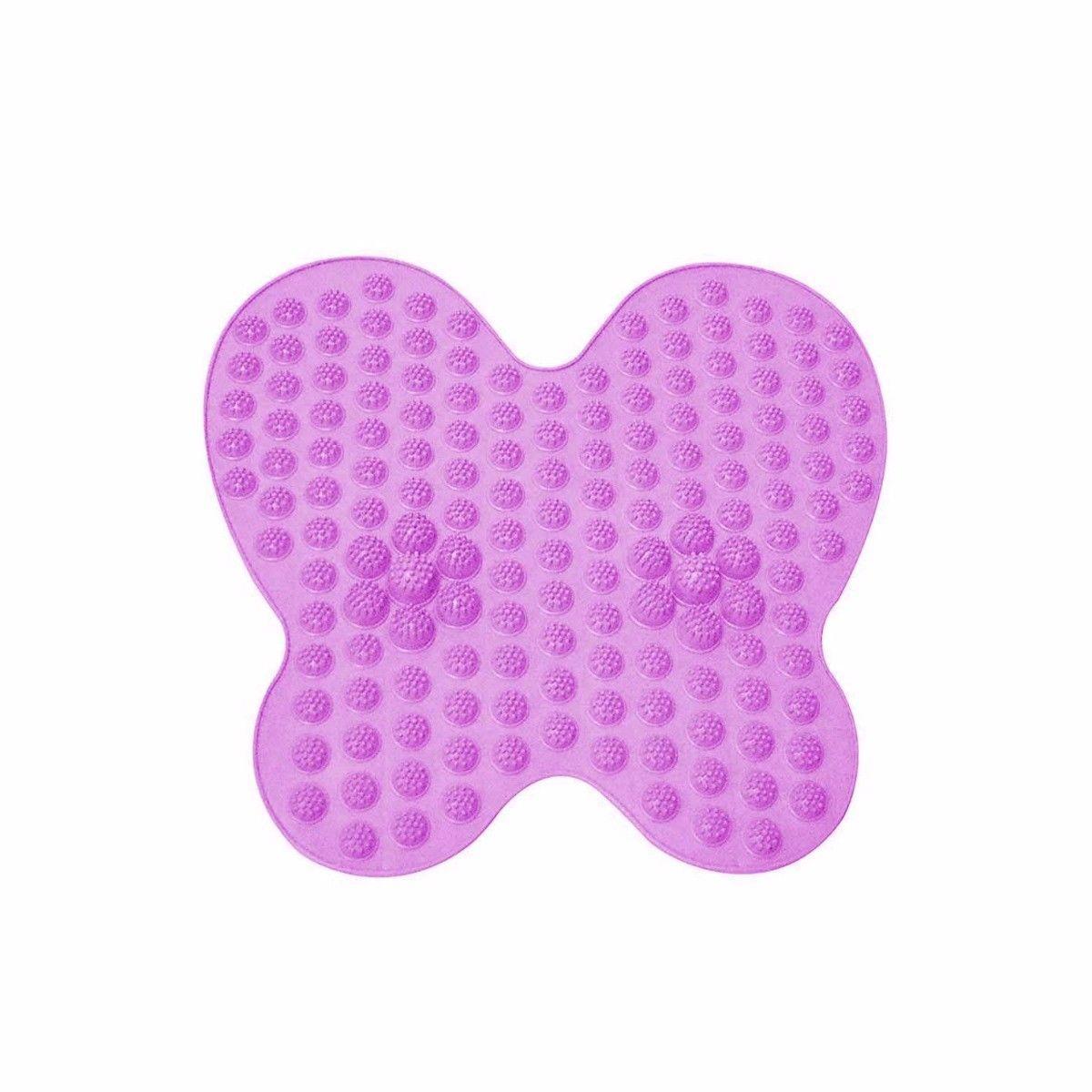 Washable Foot Pain Relief Massage Reflexology Mat Butterfly Shape Assorted Colours 36.5cm 4573 (Parcel Rate)
