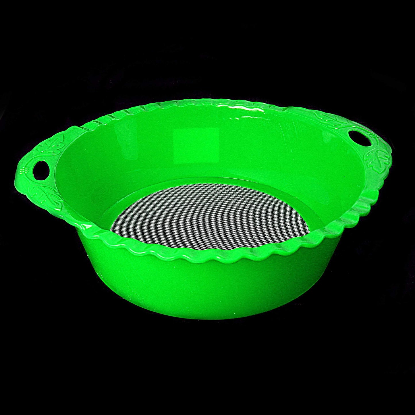Plastic Mesh Deep Colander Flower Strainer Rice Pasta Spaghetti Noodles 4651 (Parcel Rate)