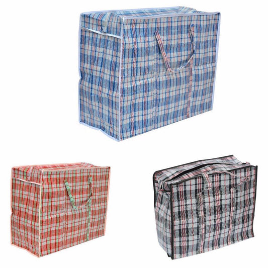 Medium Multipurpose Reusable Laundry Storage Shopping Travel Bags 50 x 50 x 10 cm Assorted Colours 1122 (Parcel Rate)