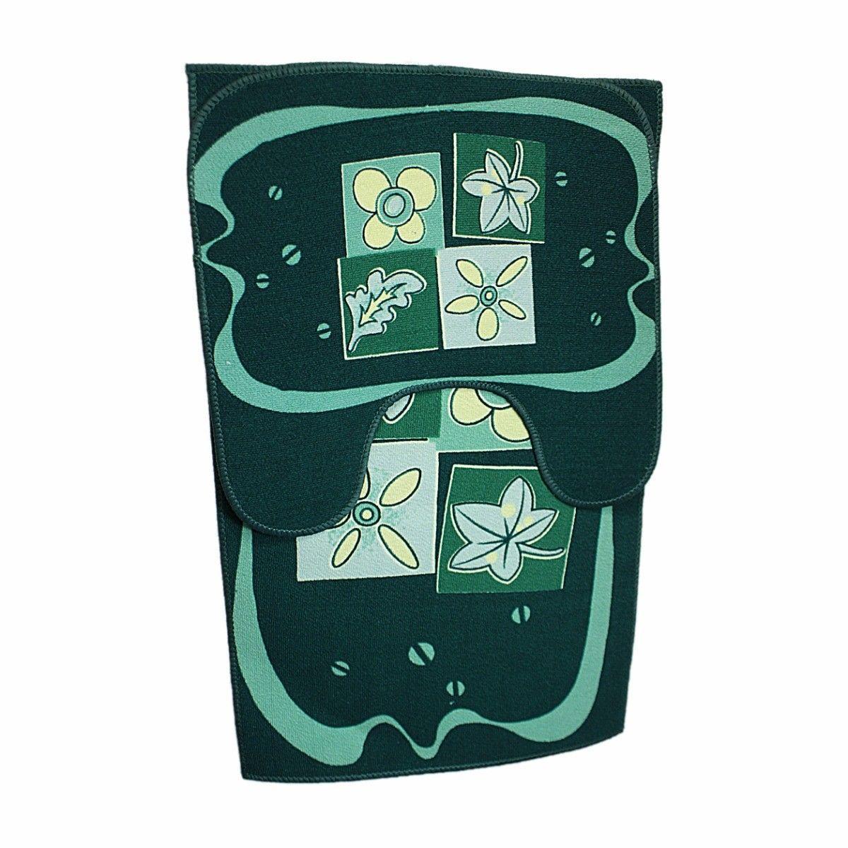 Non Slip Bath Mat and Pedestal Super Absorbent Bathroom Set Assorted Colour 45 x 70cm 4061 (Parcel Rate)