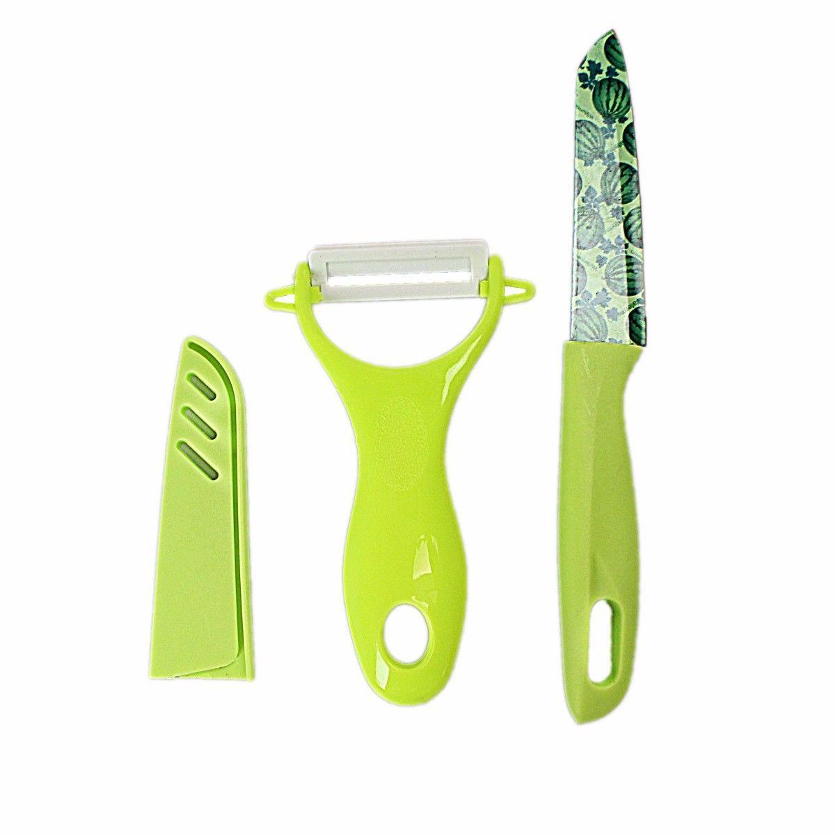 Assorted Colour Fruit Knife With Grater Ideal Kitchen Gadget   4187 (Large Letter Rate)