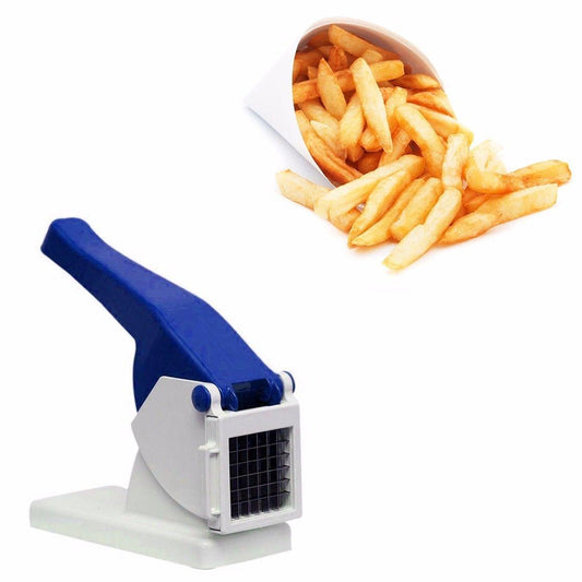 Potato Chipper Vegetable Cutter Slicer With Interchangeable Blades 0671 (Parcel Rate)