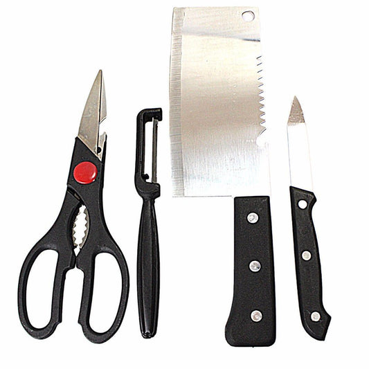 High Quality Multi Function Kitchen Utensils Pack Of 4 Kitchen Essentials 1986 (Parcel Rate)