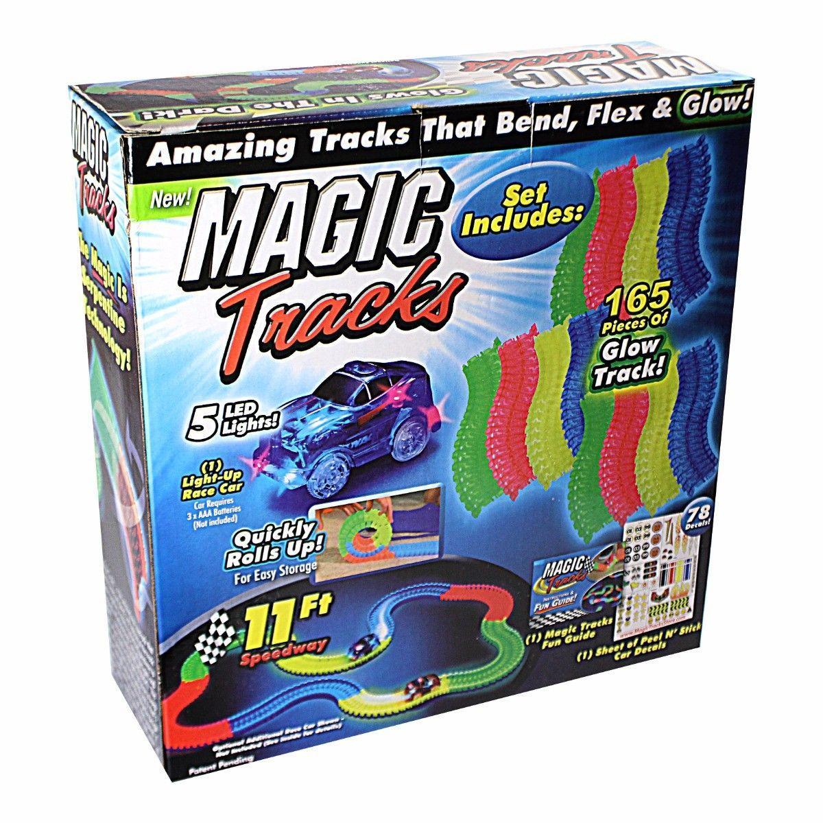 Children's Magic Tracks, Amazing Tracks That Bend Flex And Glow 4478 (Parcel Rate)
