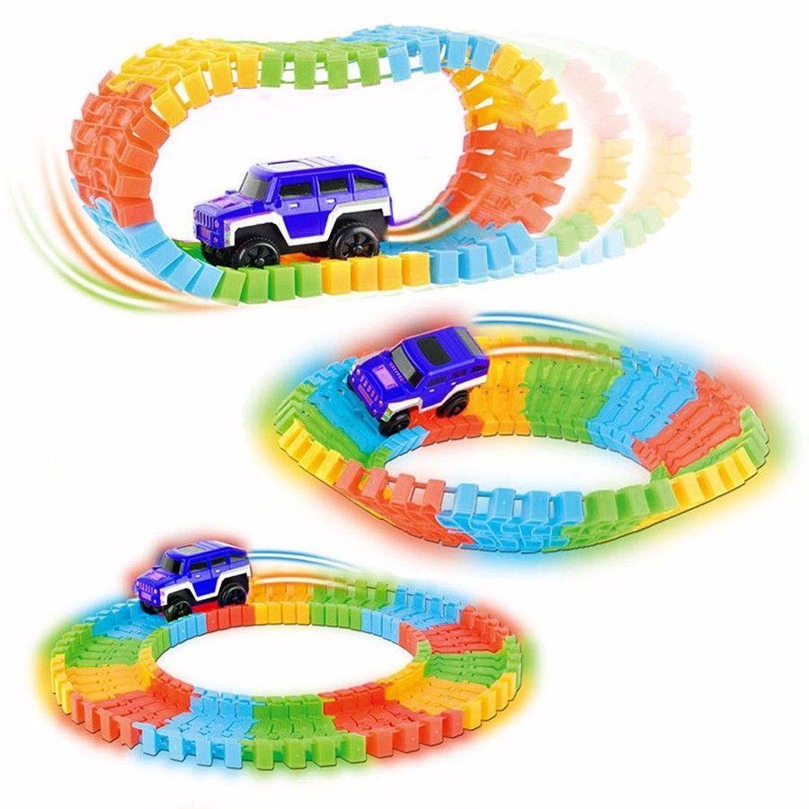 Children's Magic Tracks, Amazing Tracks That Bend Flex And Glow 4478 (Parcel Rate)