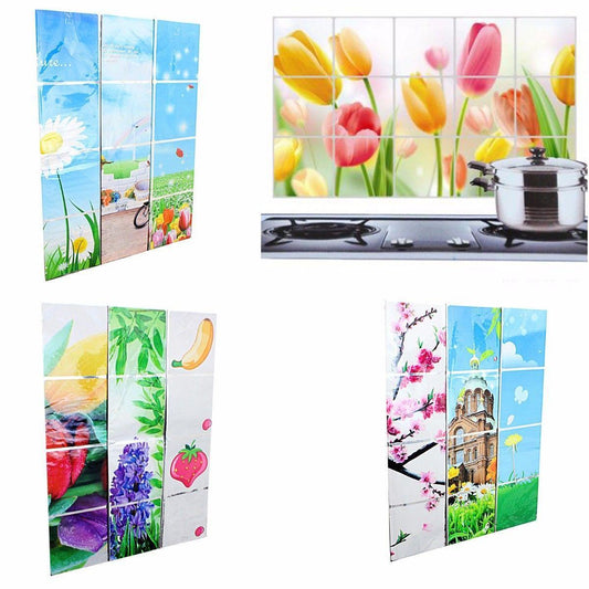 Kitchen Cover Peel Off Stickers Waterproof Oil Free Heat Proof Stickers 0169 (Large Letter Rate)