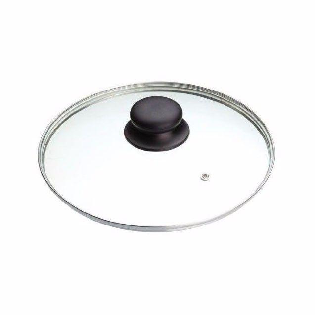 20cm Clear Glass Pan Lid With Knob Replacement Pan Lid 0784   Commoditycode 7010100000 Origin: China (Parcel Rate)