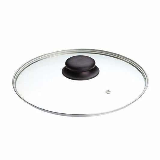 40cm Clear Glass Pan Lid With Knob Replacement Pan Lid   9985  Commoditycode 7010100000 Origin: China   (Big Parcel Rate)