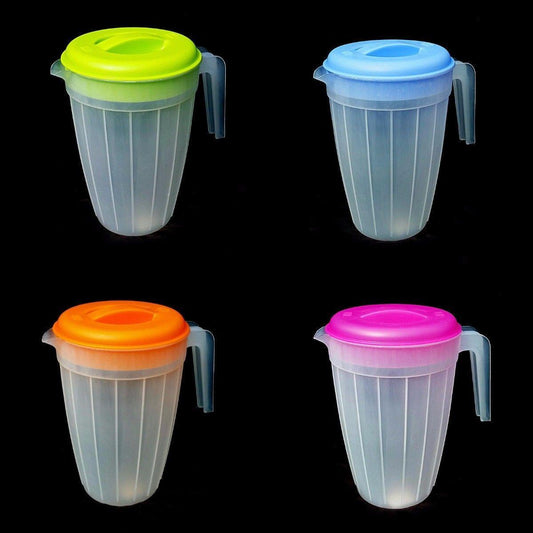 Plastic Water Juice Oil Jug With Handle Complete With Pouring & Locking Lid  0048 (Parcel Rate)
