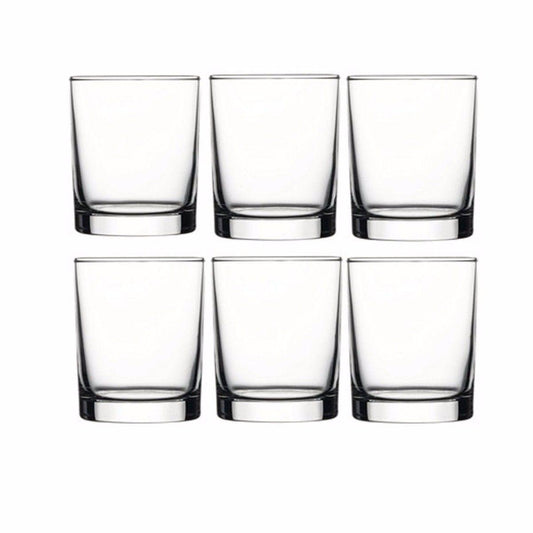 6 Pack of istanbul glass drinking glass clear glass 260cc   9401 (Parcel Rate)
