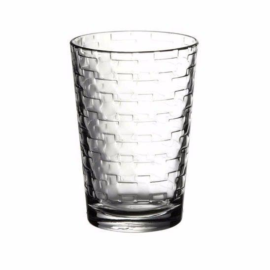 Pack Of 6 Habitat Water Glasses Fancy Drinking Glasses 200ml 7487/52499 (Parcel Rate)