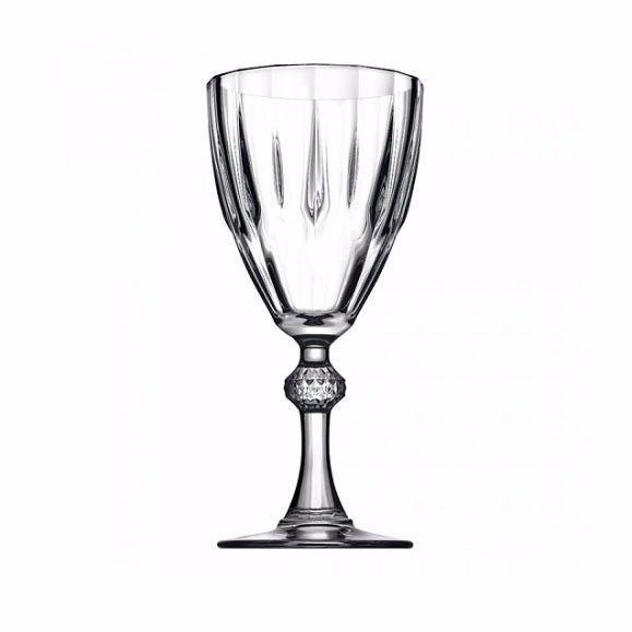 Beautiful Diamond Shaped Glass, Dessert Glass Drinking Glass 1/34 oz   4913 (Parcel Rate)