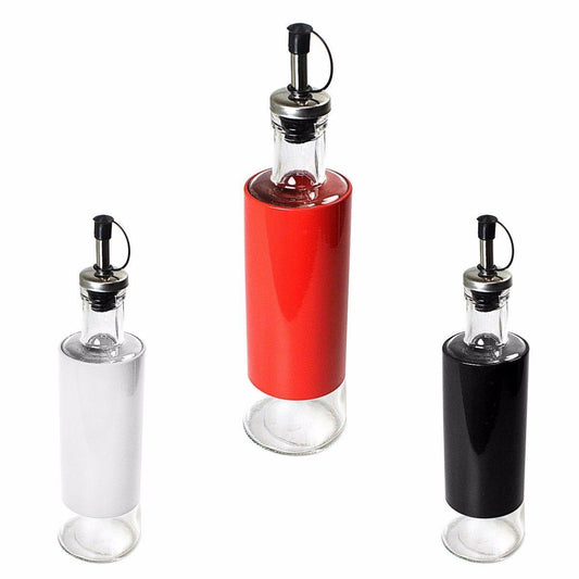 250ml Glass Condiment Oil & Vinegar Glass Bottle Dispenser With Sealable Cap  1487 (Parcel Rate)