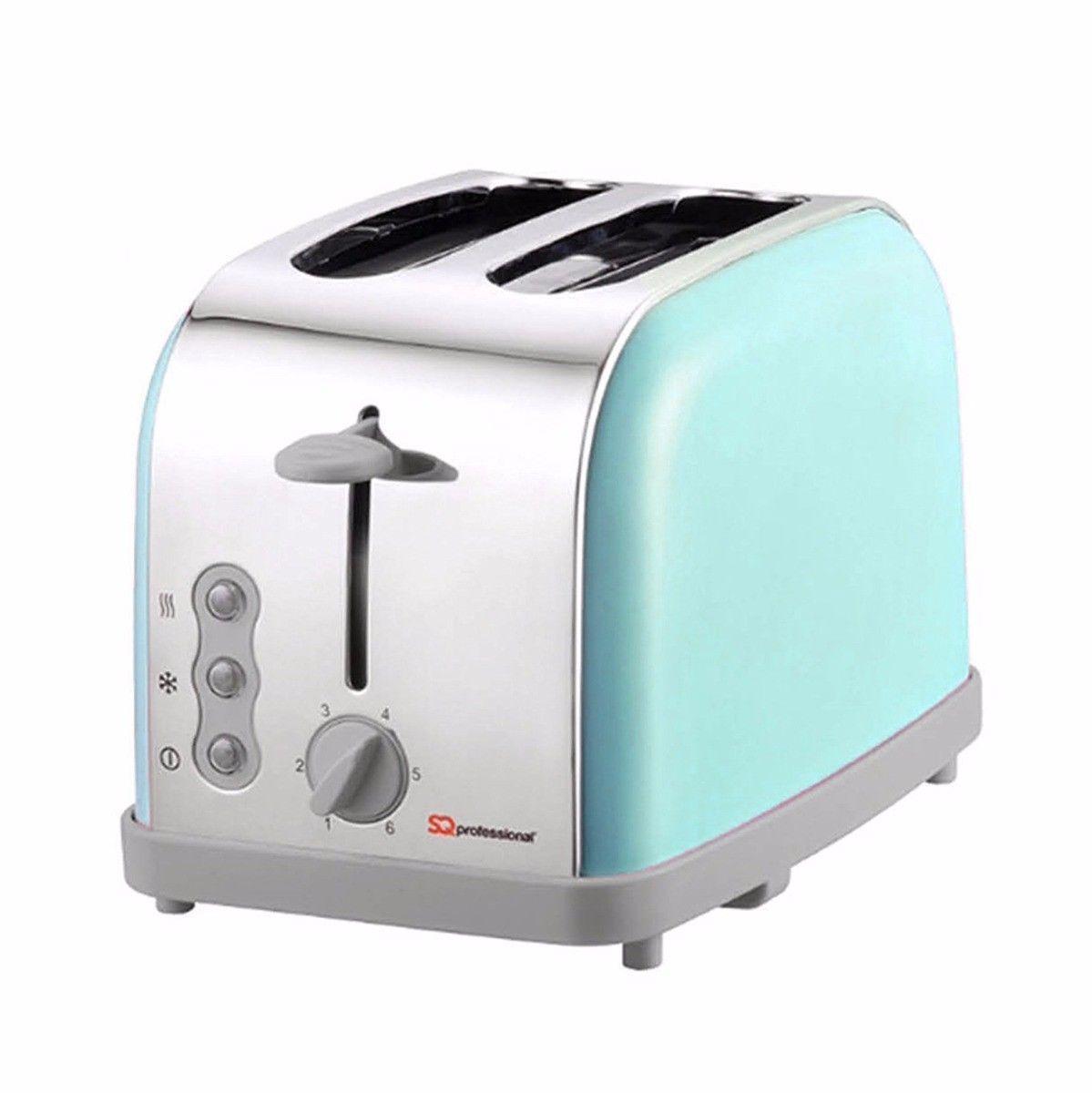 Dainty Legacy Toaster 900 Watt Mint And Pink 9555 (Parcel Rate)