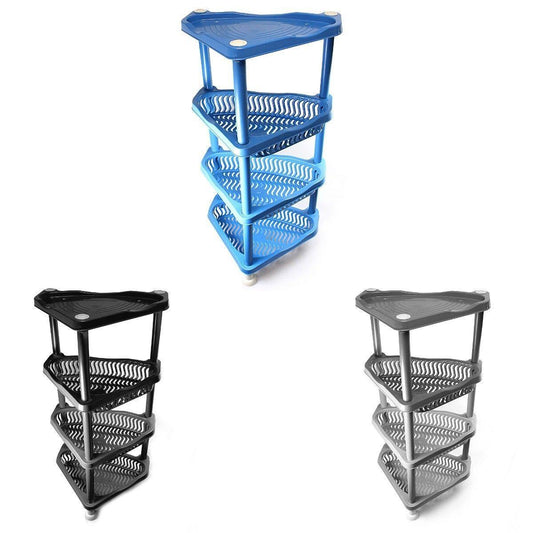 4 Tier Kitchen Veg Trolley/Stand ,Perfectly Shaped for Tight Spaces H0257 (Big Parcel Rate)
