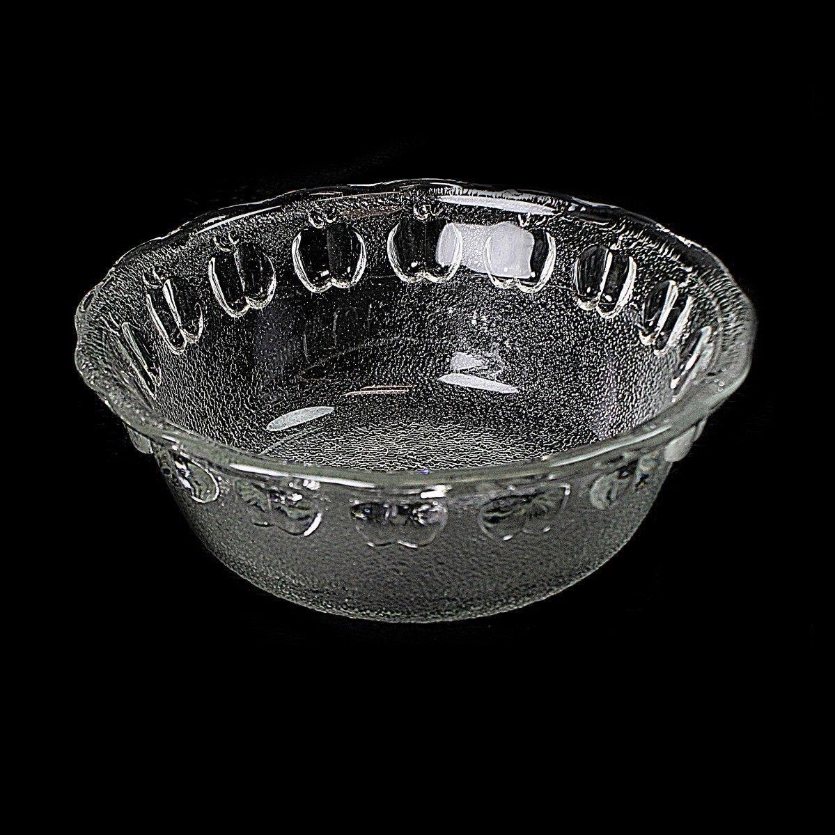 Clear Glass 7pc Elegance Bowls For Multipurpose Use Home Kitchen 2882 (Parcel Rate)