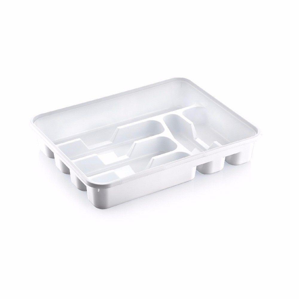 Assorted coloured multi purpose use large cutlery tray Approx 38.5cm x 30.5cm    D14001 (Parcel Rate)