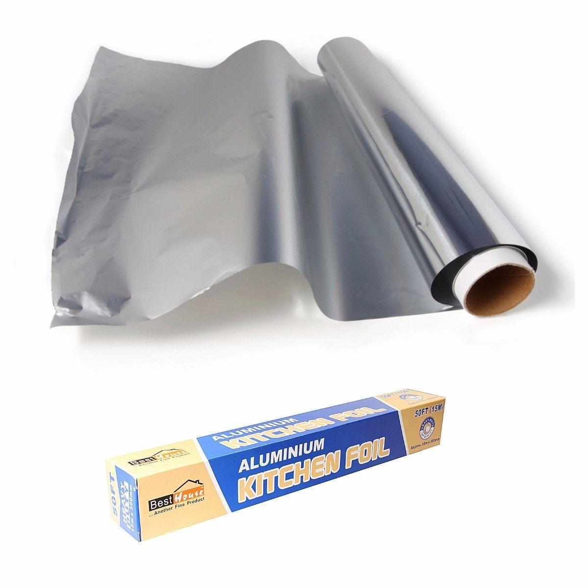 Aluminium kitchen foil 50 ft for multi purpose use   1514 (Parcel Rate)