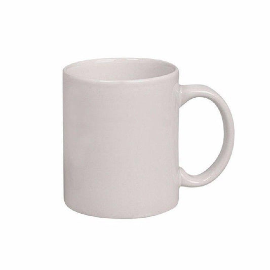 Cream Coloured 9.5cm x 8cm Kitchen Mug 4079 (Parcel Rate)