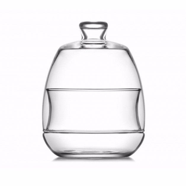 1 Piece High Quality Glass Sugar Bowl 255cc 8 1/2 oz 7875 (Parcel Rate)