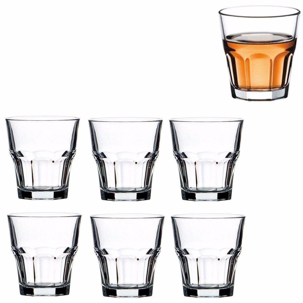 Pack Of 6 CASABLANCA Liqueur Shot Glasses (Parcel Rate)