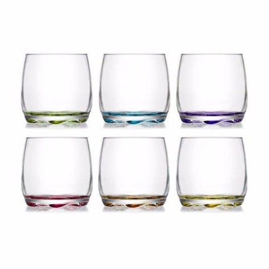 6 pc Coral Adora Cups 290cc 9 3/4oz   5534 (Parcel Rate)