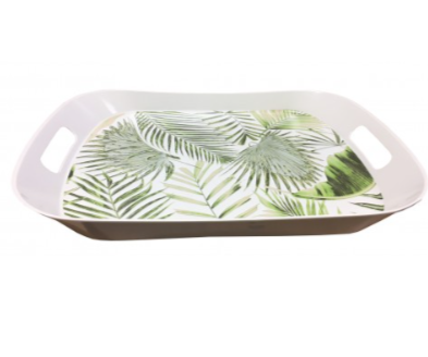 Melamine Rectangle Dip Tray 36 x 24cm Assorted Designs, Random Sent ALB3310 (Parcel Rate)