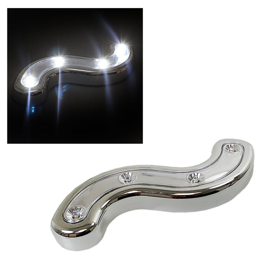 4 LED Wavy Push on Light Home 6516 (Parcel Rate)