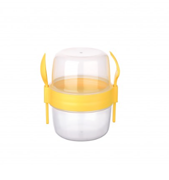 TTZ Take 'N' Gg Muesli Container 500ml Mixed Colours Random Sent AP9450 (Parcel Rate)