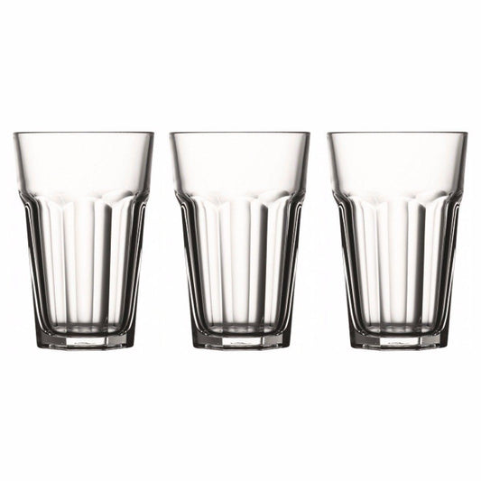 CASABLANCA 3 PCS LONG DRINK GLASS FULLY TEMPERED   5315 (Parcel Rate)