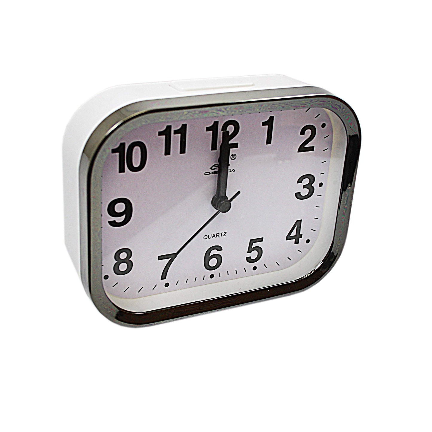 Rectangle Small Mini Travel Office Quartz Bedside Desk Beep Alarm Clock 4736 (Parcel Rate)